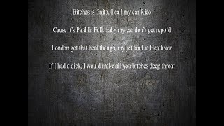 London On Da Track - No Flag Lyrics Feat. Nicki Minaj, 21 Savage &amp; Offset (Lyric Video