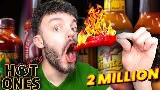 I Tried the HOT ONES Challenge, And it Didn't Go Well...