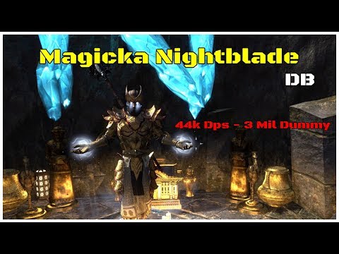 Magicka Nightblade Build (44k+ dps - 3 Mil) Dragon Bones