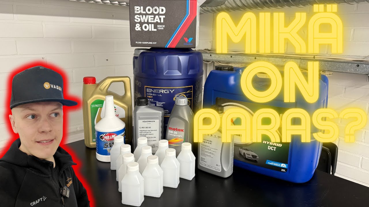 TOTUUS VALMISTAJAN ÖLJYISTÄ! Suuri öljytesti alkakoon..