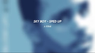 j. cole: sky boy (sped up)