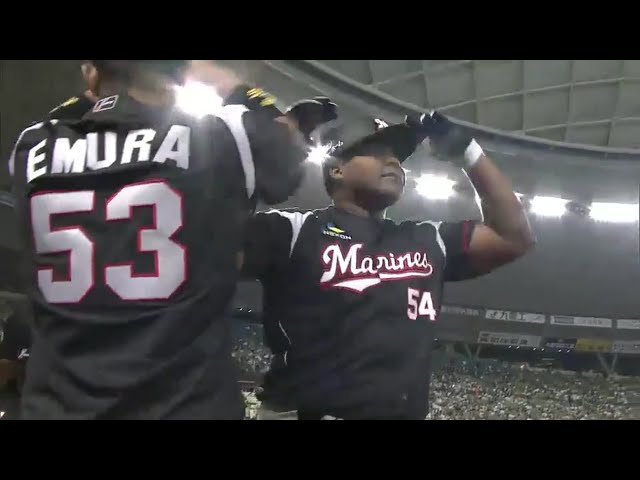 【4回表】逆方向へ強烈な一撃!! マリーンズ・デスパイネが5号2ランで逆転!! 2016/4/26 L-M