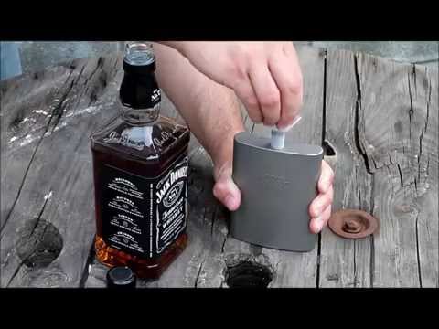 Vargo TItanium Funnel Flask 240ml