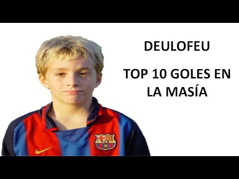 TOP 10 goles de Gerard Deulofeu en La Masía