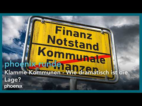 phoenixRunde: Klamme Kommunen - Wie dramatisch ist die Lage?