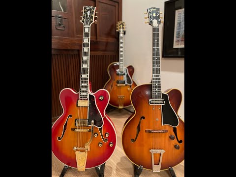 Sound Comparison of Hank Garland 1947 Gibson L-7 and Billy Byrd  Double-cut custom 1962 Byrdland.
