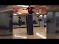 Watch a guy do a 75-inch box jump and leap over his 6-foot-8 friend