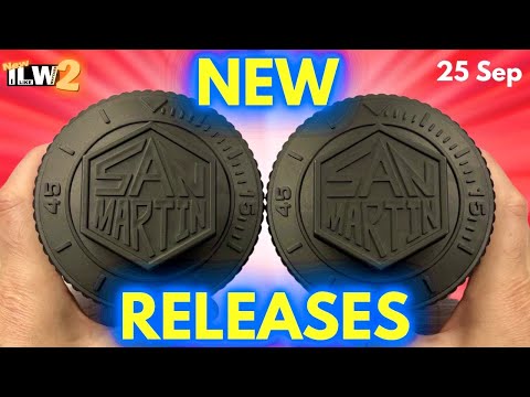 NEW RELEASES BY SAN MARTIN - YOUR FIRST LOOK!