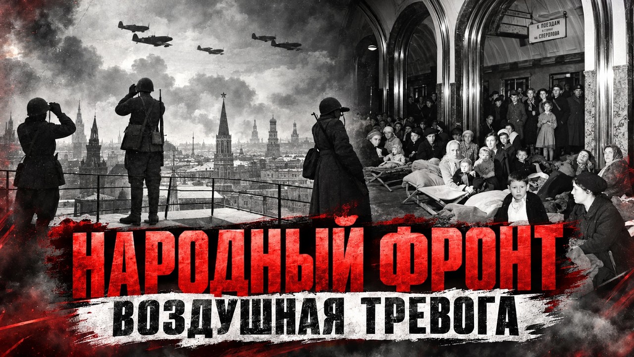 Народный фронт. Как Москва переживала авианалеты в 1941 году