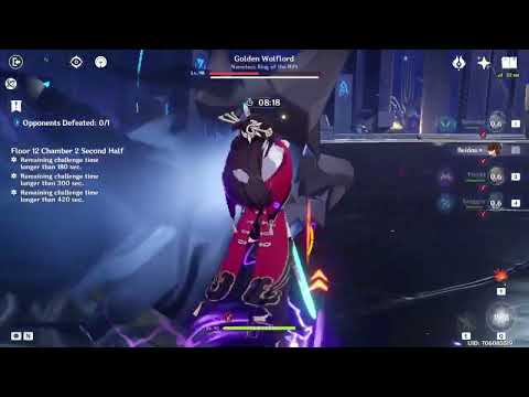 [3.3] Abyss 12 - 4 Star Characters - No Geo - Reverse Melt Quickswap - Taser