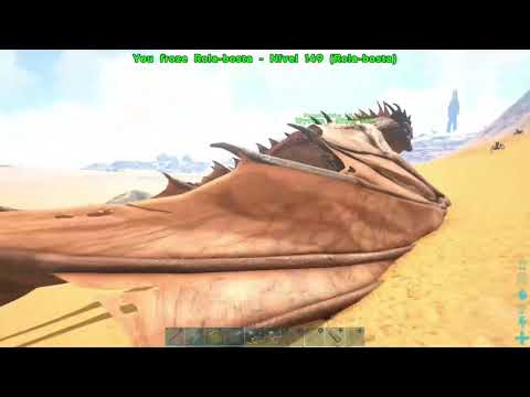 Destaque: Ark Survival Evolved: Indo atraz de domar uma Phiomia e um Rola-bosta