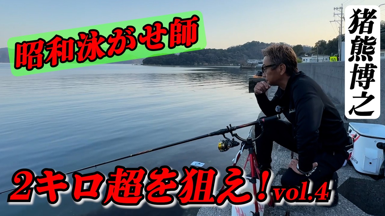 【泳がせ師】2キロのアオリイカを釣るまでやめられません！