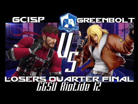 CCSU Riptide 12: Losers Quarter-Final | GreenBolt V.S. Gcisp