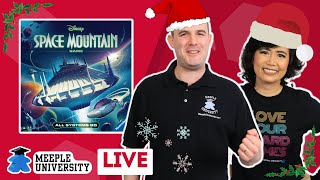 Meeple University - Disney Space Mountain Game: All Systems Go video thumbnail
