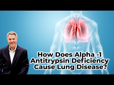 How Does Alpha -1 Antitrypsin Deficiency Cause Lung Disease?