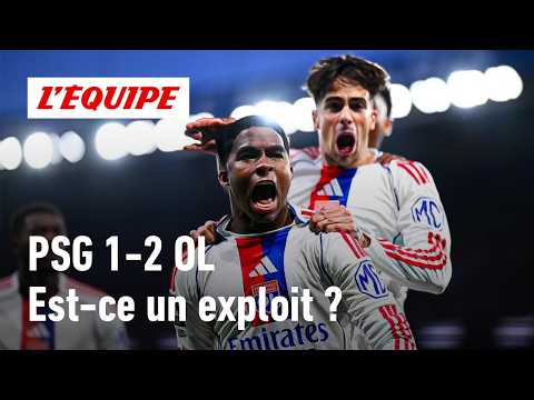 PSG 1-2 OL : Lyon réalise un TRÈS GROS COUP au Parc des Princes grâce à Endrick !