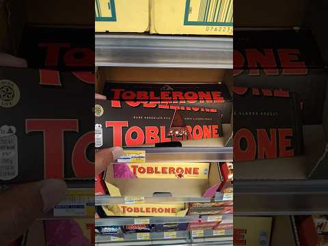 🍫🍫🍫 TOBLERONE #dark #chocolate #shorts #big
