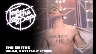 The Smiths - William, It Was Really Nothing (Live on Top of The Pops &#39;84)