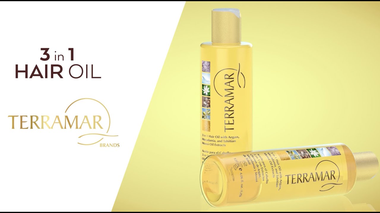 Aceite para el Cabello 3 en 1 de Terramar Brands