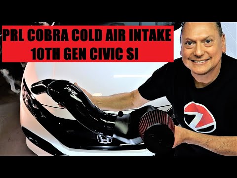 10th Gen Civic PRL Cobra Cold Air intake install #CivicSi #prl
