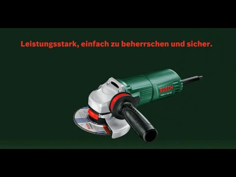 Bosch stellt vor: Winkelschleifer PWS 8-125 CE
