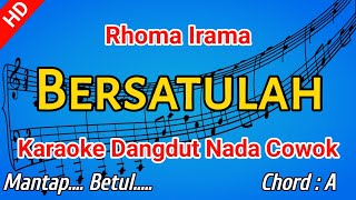 Download lagu BERSATULAH - Rhoma Irama | KARAOKE HD mp3