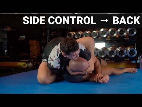 Silviu Nastasa and James Cooper Go Through A Back Take From Side Control