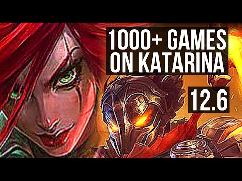 KATARINA vs VIKTOR (MID) | Rank 1 Kata, 13/0/2, Legendary, 1000+ games | KR Challenger | 12.6