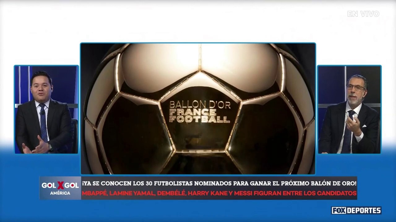 🤩 LOS NOMINADOS | Mbappé, Messi, Yamal y los candidatos al Ballon d'Or | GolXGol