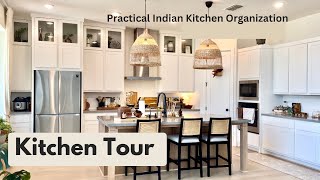 Full Indian Kitchen Tour  | Simple Kitchen Organization | Kitchen and Pantry