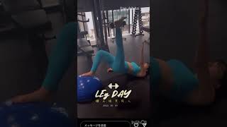 女優 (@ngs_shiho826) トレーニング動画