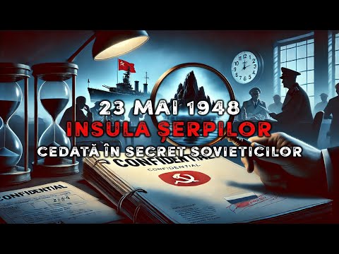 23 mai 1948 🗺️ Insula Șerpilor – Cedată în Secret Sovieticilor! 🔥 Mari Evenimente din Istorie
