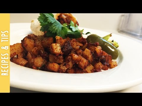 Papas con Chorizo Recipe, Mexican Breakfast -The290ss