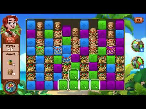 Lost Island Blast Adventure Level 2217 NO BOOSTERS - A S GAMING ✔️