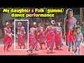My Daughter S Folk Gummi Dance Performance At School Sports Day Celebration Sriveearadhanachannel
