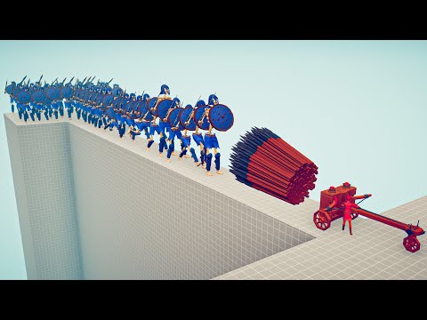 ARMY GIANT SKELETONS vs EVERY GOD - Totally Accurate Battle Simulator TABS