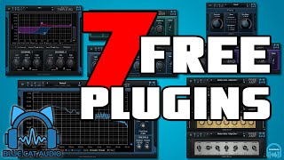 Video thumbnail for FREE PLUGIN ALERT - 7 Free Plugins From Blue Cat Audio (AAX, AU, VST) by BenoniStudio