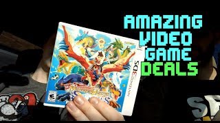 Thrift Store Game Finds! Monster Hunter, Pikmin, Zelda, Resident Evil, Gamecube & More!