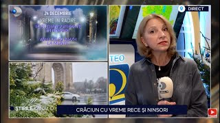 Download lagu Stirile Kanal D - Craciun cu vreme rece si ninsori! | Editie de seara mp3