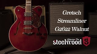 Video thumbnail for Poco peso, gran sonido - Gretsch G2622 Streamliner by Steelwood Guitars