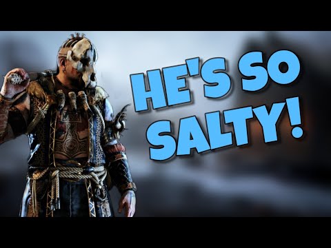 [For Honor] A Salty Manchild Gets Embarrassed- Jormungandr Duels