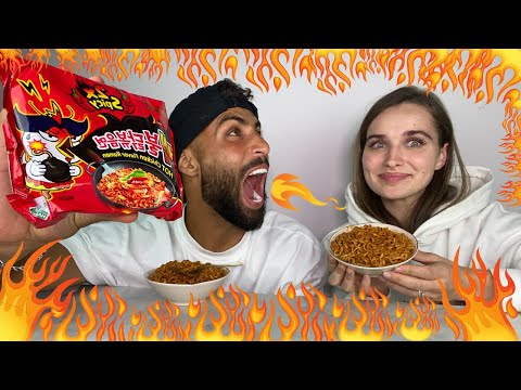 WIR ESSEN DIE ,,SCHÄRFSTEN NUDELN DER WELT,, 😱 🔥🔥 ABBRUCH !!! | Nader Louisa