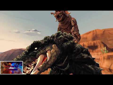 Kaiju Battle Tournament R1 B6 - Biollante vs. Baragon