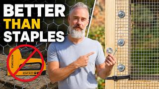 Better Ways to Attach Chicken Wire