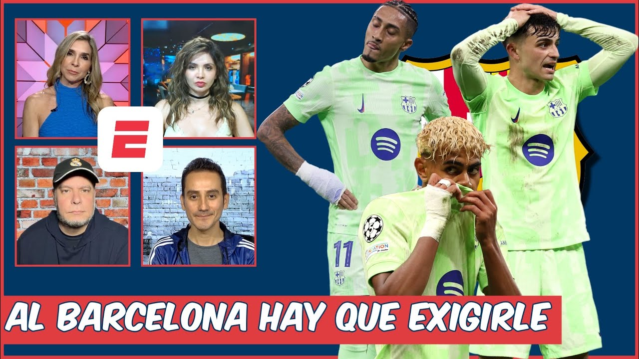 Al FC BARCELONA HAY QUE EXIGIRLE, no vale con un gran partido, solo con ser CAMPEÓN | Exclusivos