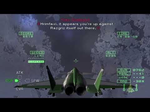 Ace Combat 5 Gameplay (PS4) - Free Mission 13