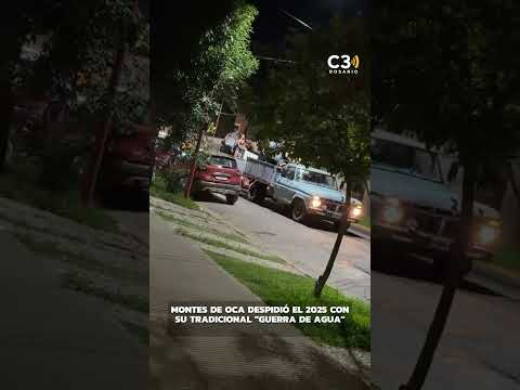 💦 UN PUEBLO DESPIDIÓ EL AÑO CON UNA GUERRA DE AGUA | Cadena 3 Argentina