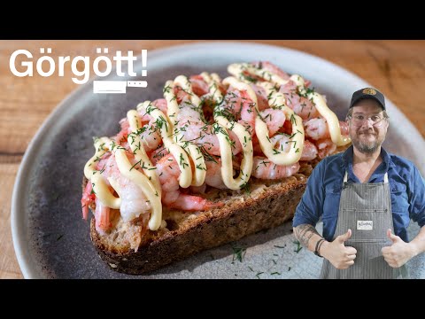 Could This Be the World's Best Shrimp Sandwich? Swedish Edition!