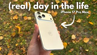 iPhone 17 Pro Max - Real Uni Student Day In The Life | Camera + Battery