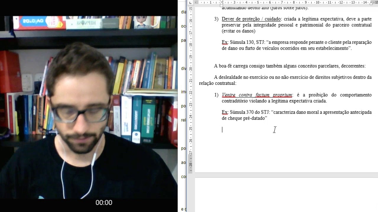 Teoria Geral dos Contratos: conceitos parcelares ou decorrentes da boa-fé